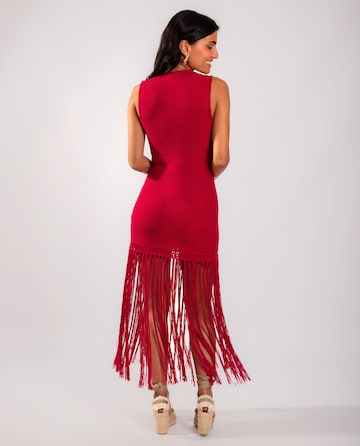 THE-ARE - Vestido en rojo