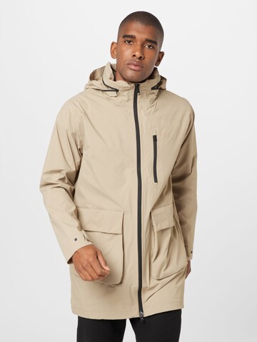 JACK WOLFSKIN Funktionsjacke in Beige: predná strana