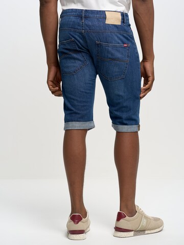 BIG STAR Regular Shorts 'Conner' in Blau