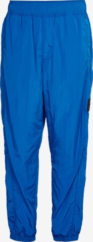 Calvin Klein Jeans Tapered Pants in Blue: front