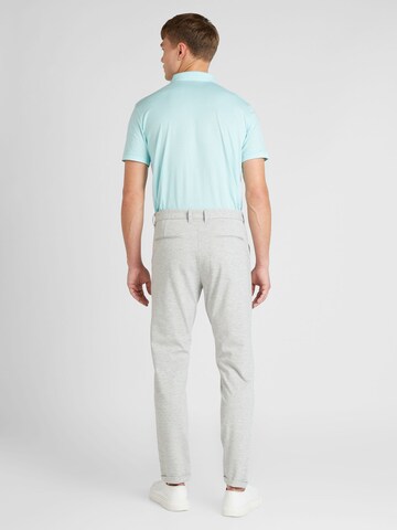 Coupe slim Pantalon chino Lindbergh en gris