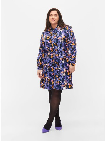 Zizzi Shirt Dress 'XUDIN' in Purple