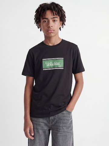 Jack & Jones JuniorMajica 'JJBUSTER' - crna boja: prednji dio