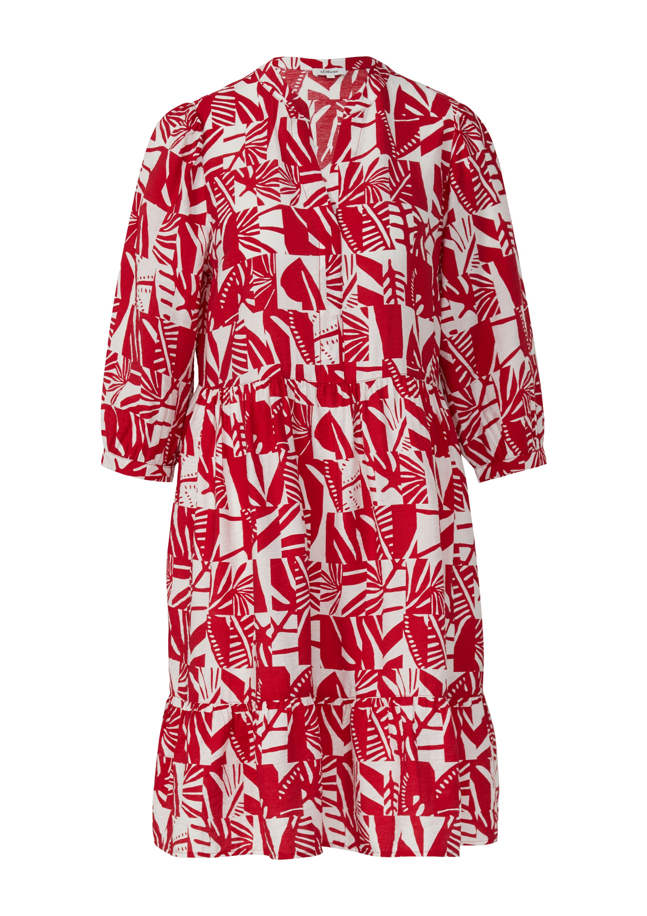 s.Oliver Kleid in Rot: Vorderseite