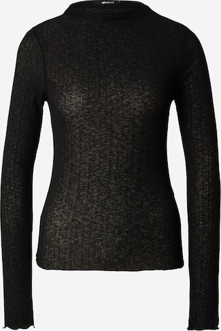 Gina Tricot Sweater in Black: front