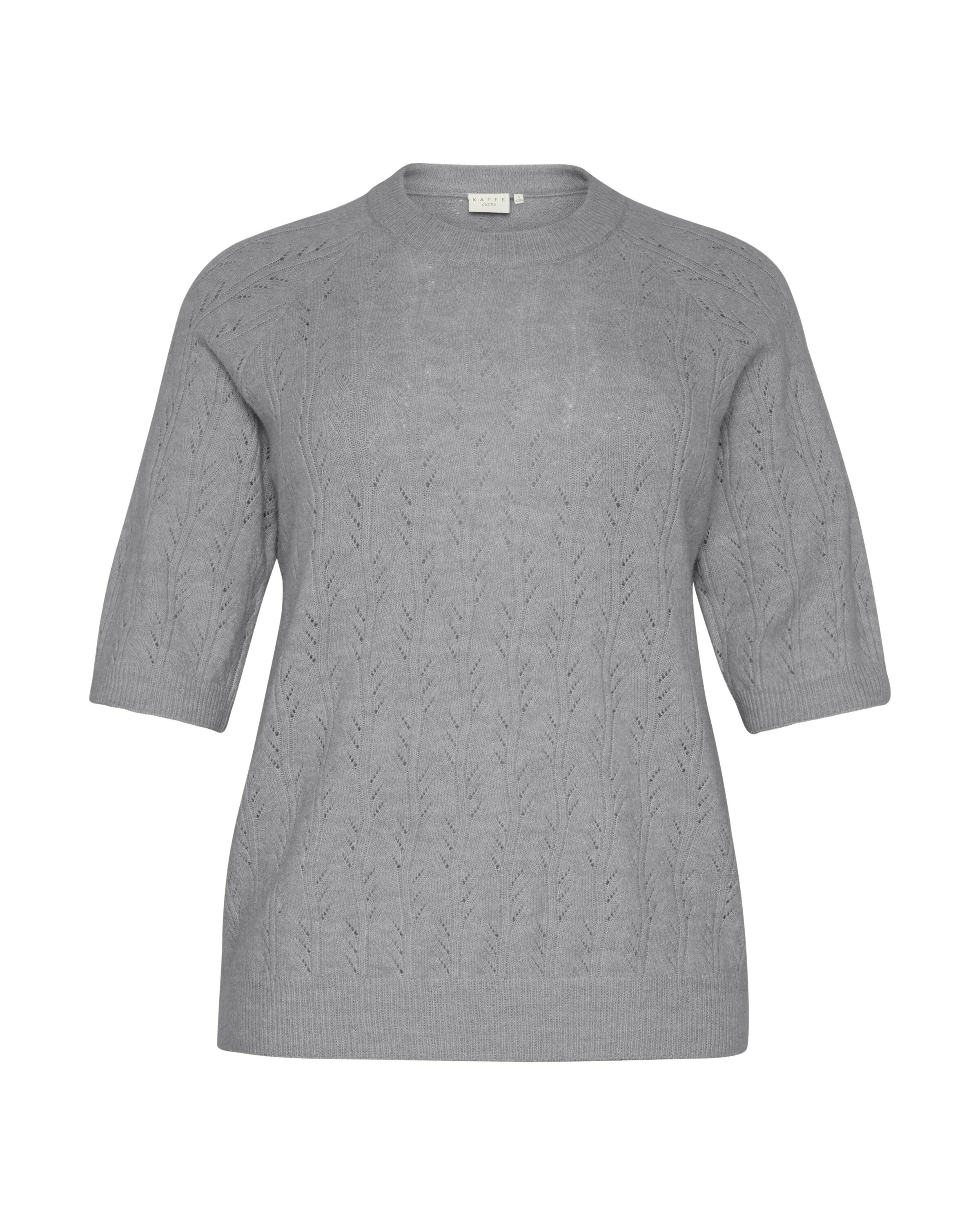 Pull-over 'Tenna' KAFFE CURVE en gris : devant