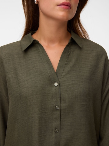 VERO MODA Blouse 'VMMelaney Queeny' in Green