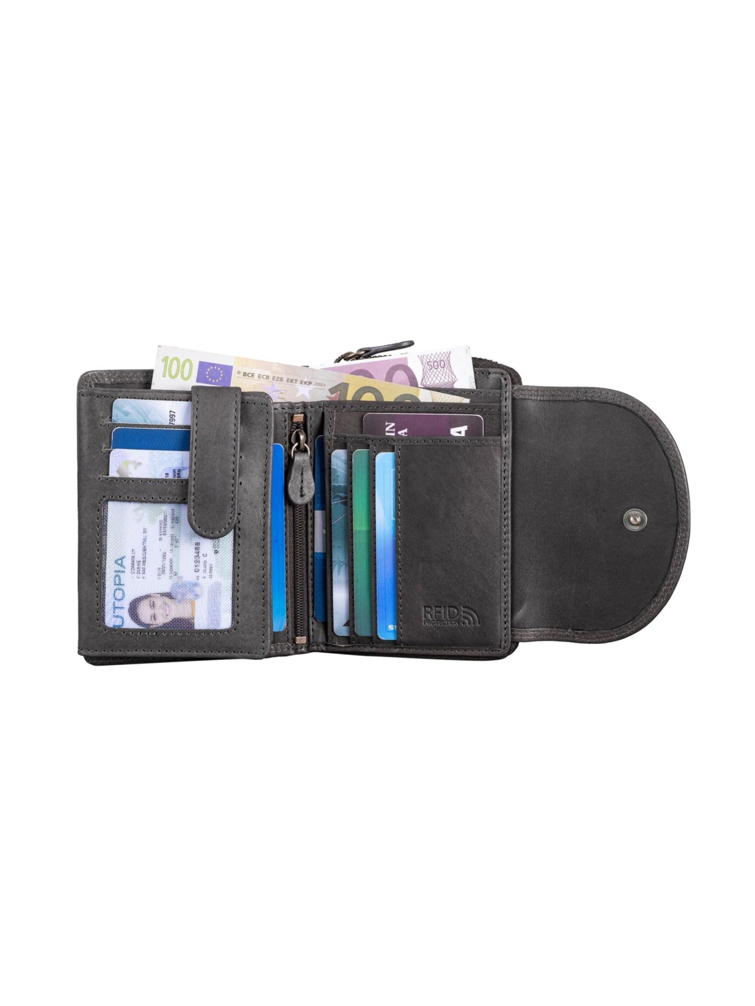 Benthill Wallet in Grey