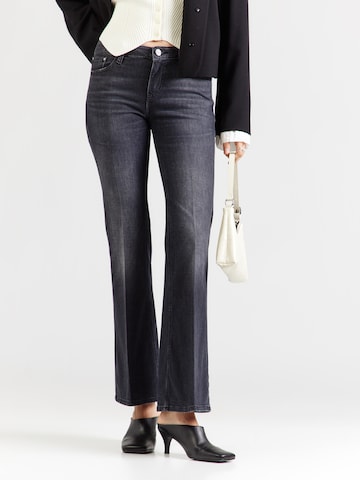 GUESS - Bootcut Vaquero 'BEVERLY' en negro: frente