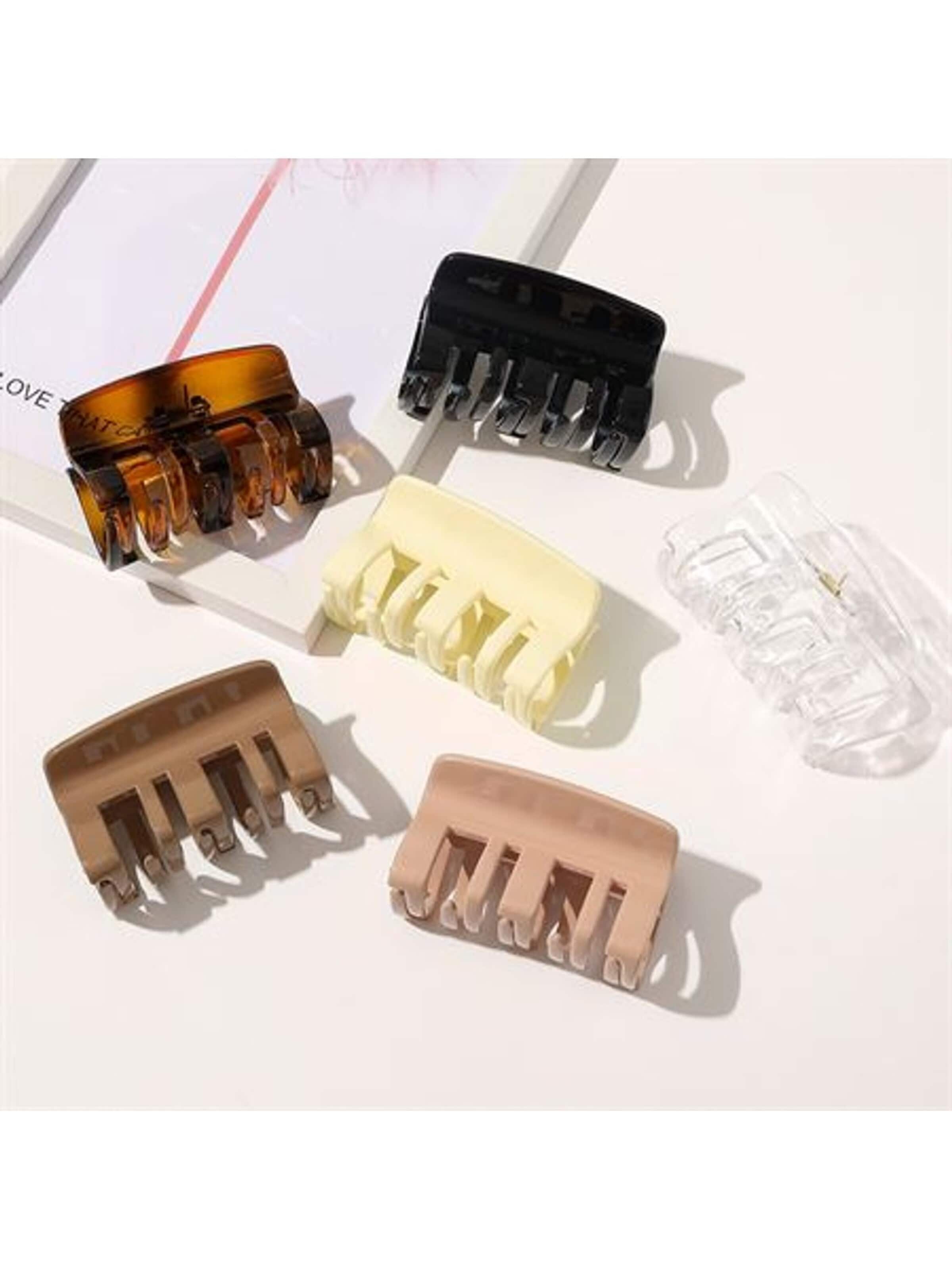 Ornement pour cheveux 'SOHO Baix Hair Clip - Brown Ombre' soho Hair accesoires en transparent