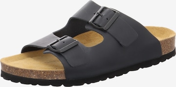 Mule Natural Sense en bleu : devant