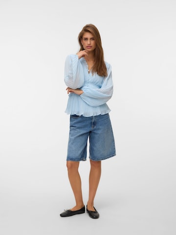 Camicia da donna 'VMDora' di VERO MODA in blu