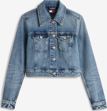 mėlyna Tommy Jeans Demisezoninė striukė 'VIVIANNE': priekis