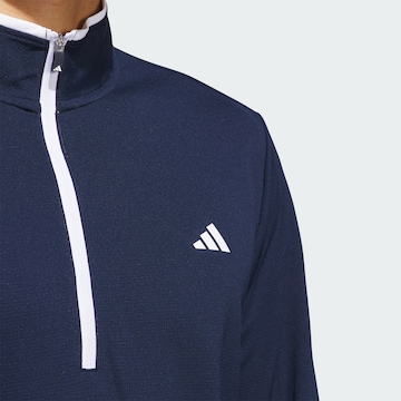 ADIDAS GOLF Athletic Sweatshirt in Blue