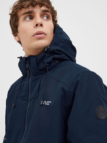 North Bend Skijacke 'Octa' in Blau