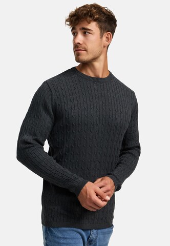 Kronstadt Pullover 'Cable' in Grau