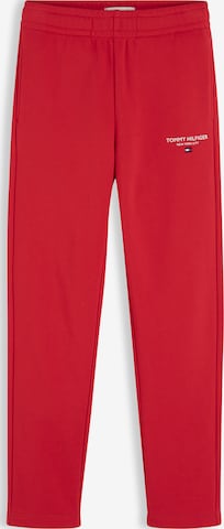 regular Pantaloni 'ESSENTIAL' di TOMMY HILFIGER in rosso: frontale