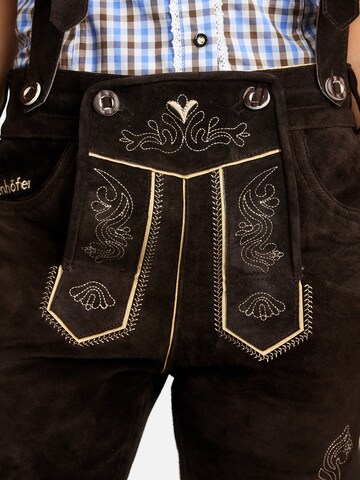 Steigenhöfer Regular Traditional Pants 'Annika' in Brown