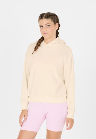Les'Arcs Sweatshirt 'Geraldine' in Wit: voorkant