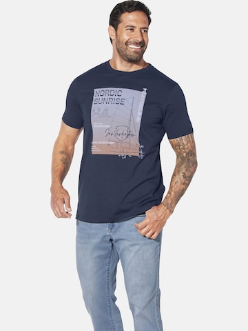 T-Shirt 'Arnoheld' Jan Vanderstorm en bleu : devant