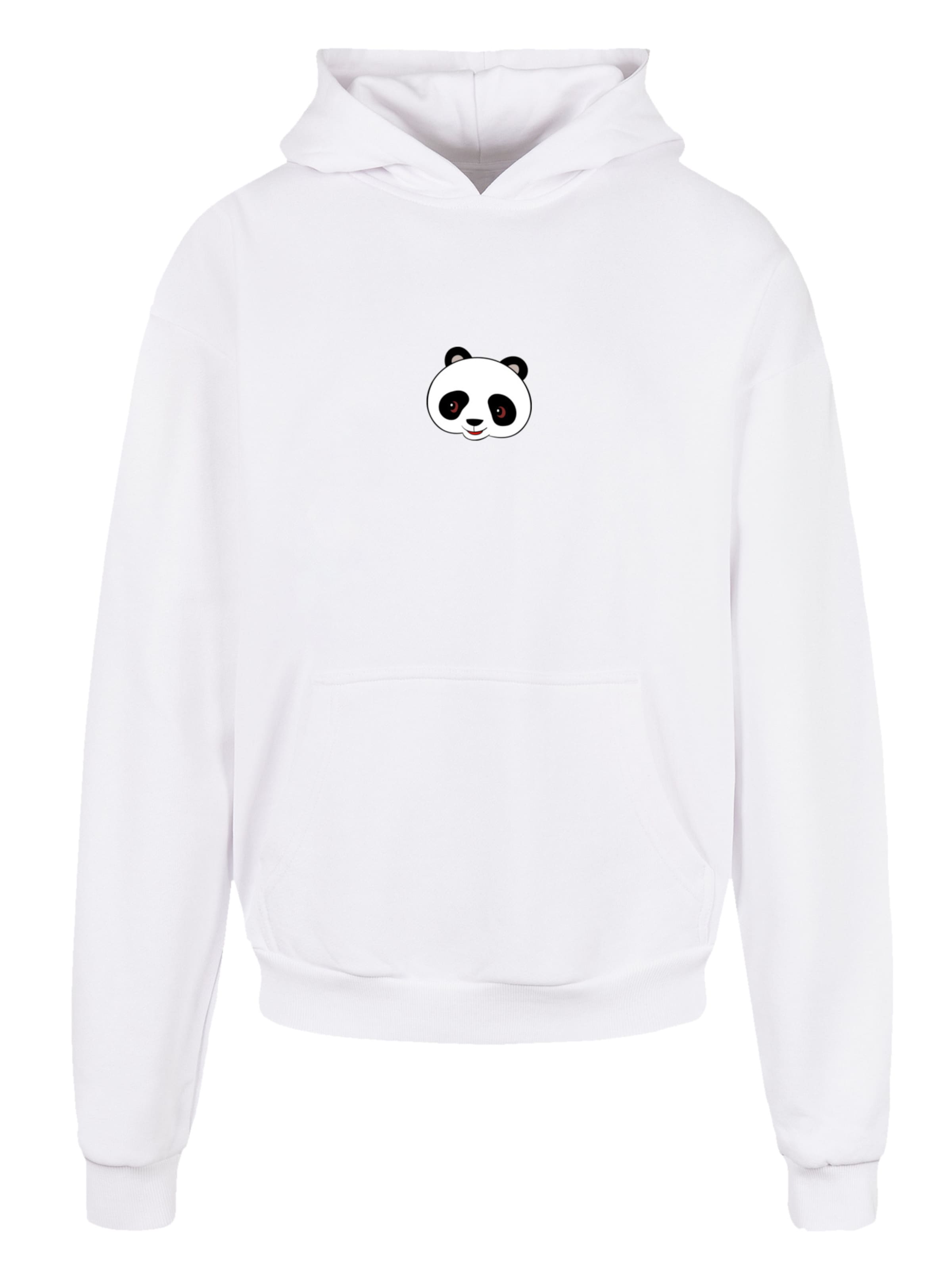 F4NT4STIC Sweatshirt 'Tao Tao Heroes of Childhood' in Wit: voorkant