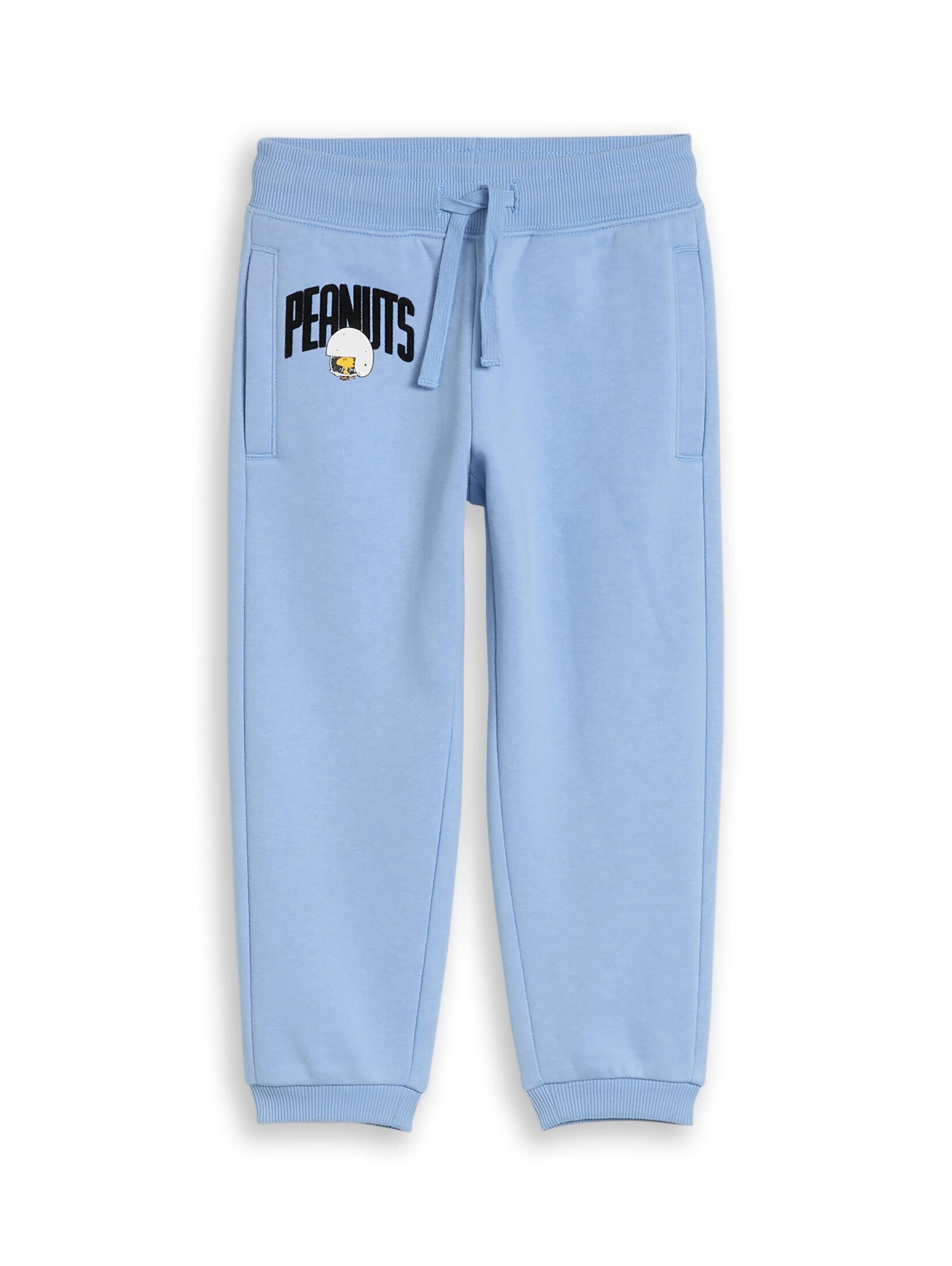 TOM TAILOR Tapered Παντελόνι 'Peanuts' σε μπλε: μπροστά