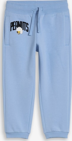 TOM TAILOR Tapered Hose 'Peanuts' in Blau: Vorderseite