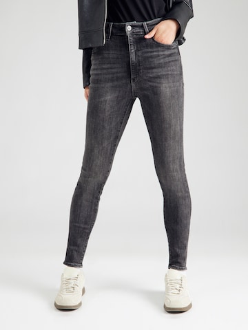 G-STAR Skinny Džínsy 'Kafey' - Čierna: predná strana