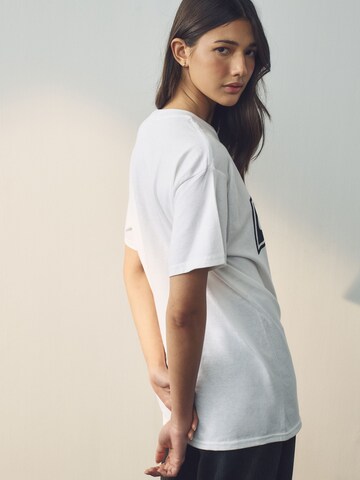 Next Shirt 'Oasis Band' in White