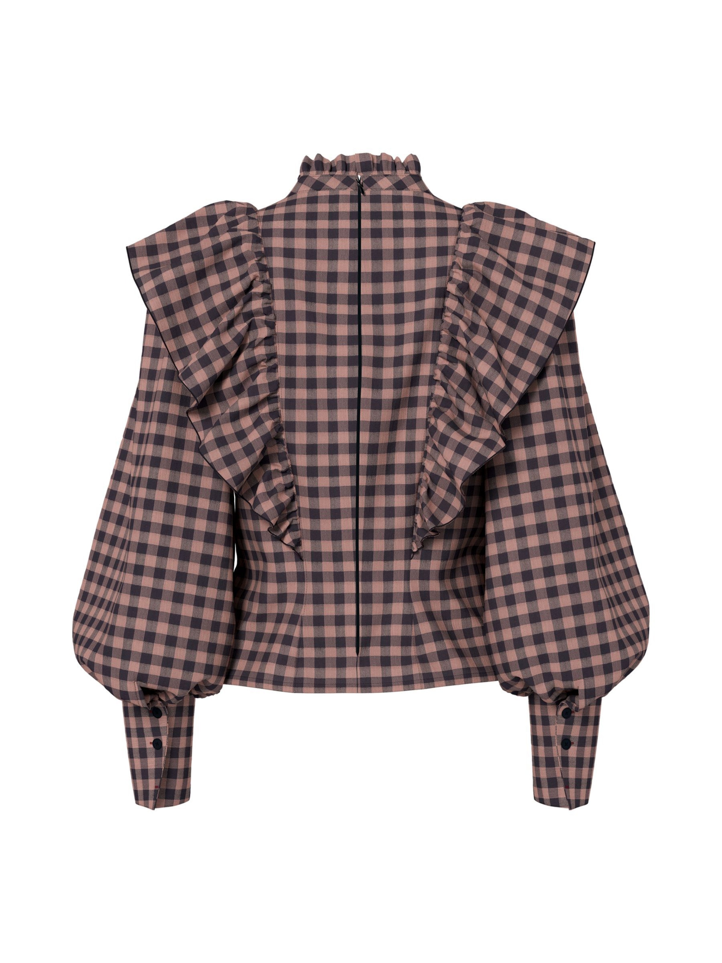 Camicia da donna di HYPEDROP in marrone
