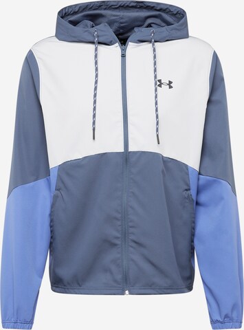 Veste de sport 'Legacy' UNDER ARMOUR en gris : devant