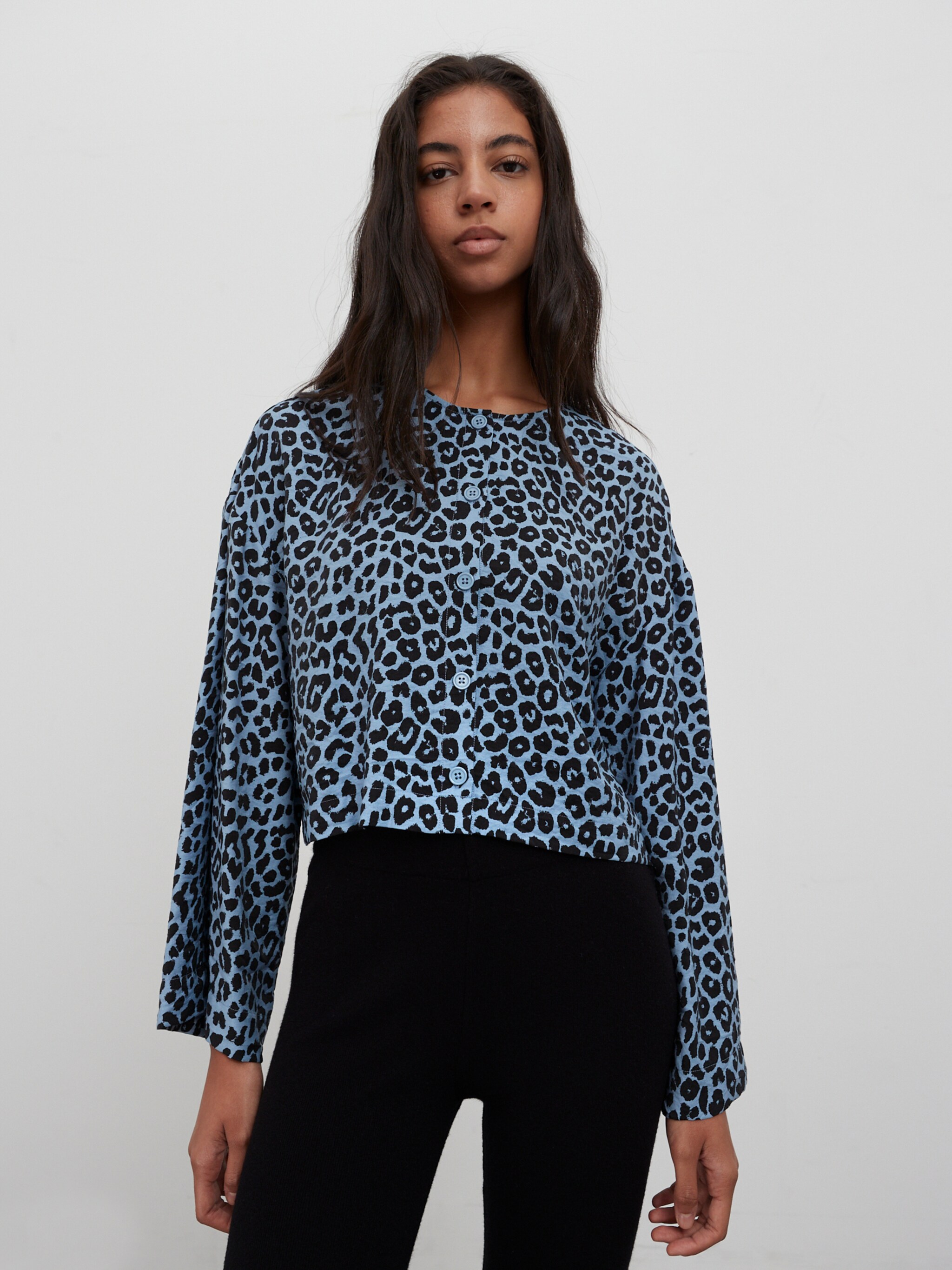 EDITED Producten Blouse 'Birgit' Blauw