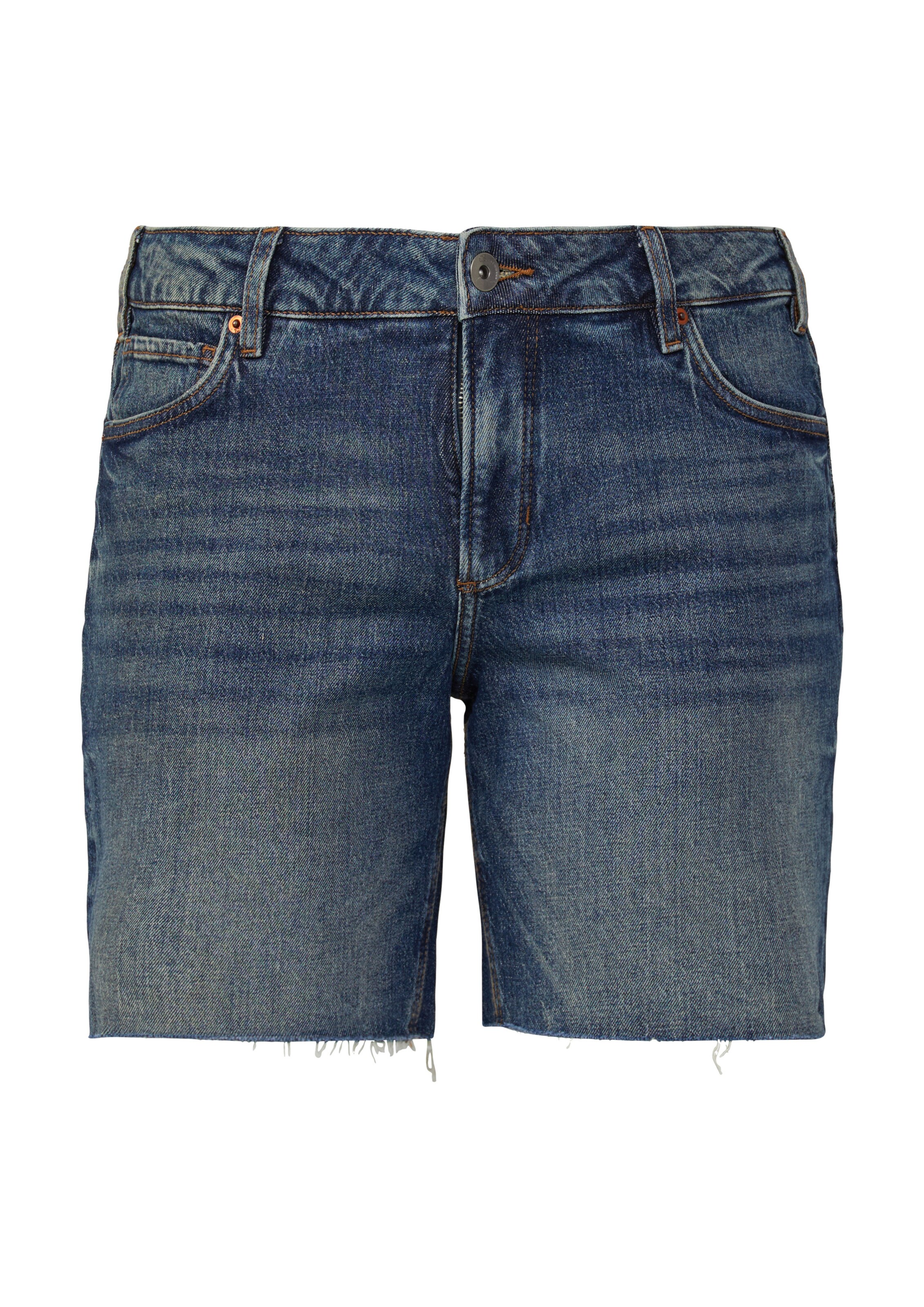 Regular Jean QS en bleu : devant