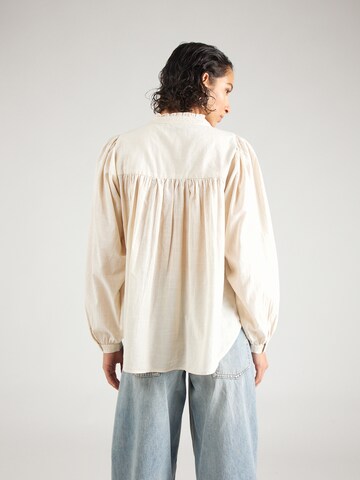 Lollys Laundry Blouse 'Cara' in Beige