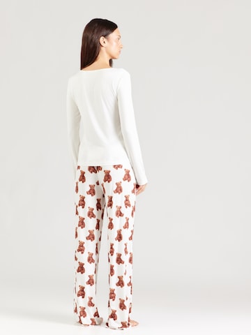 GUESS Pyjama 'ARIA' in Weiß