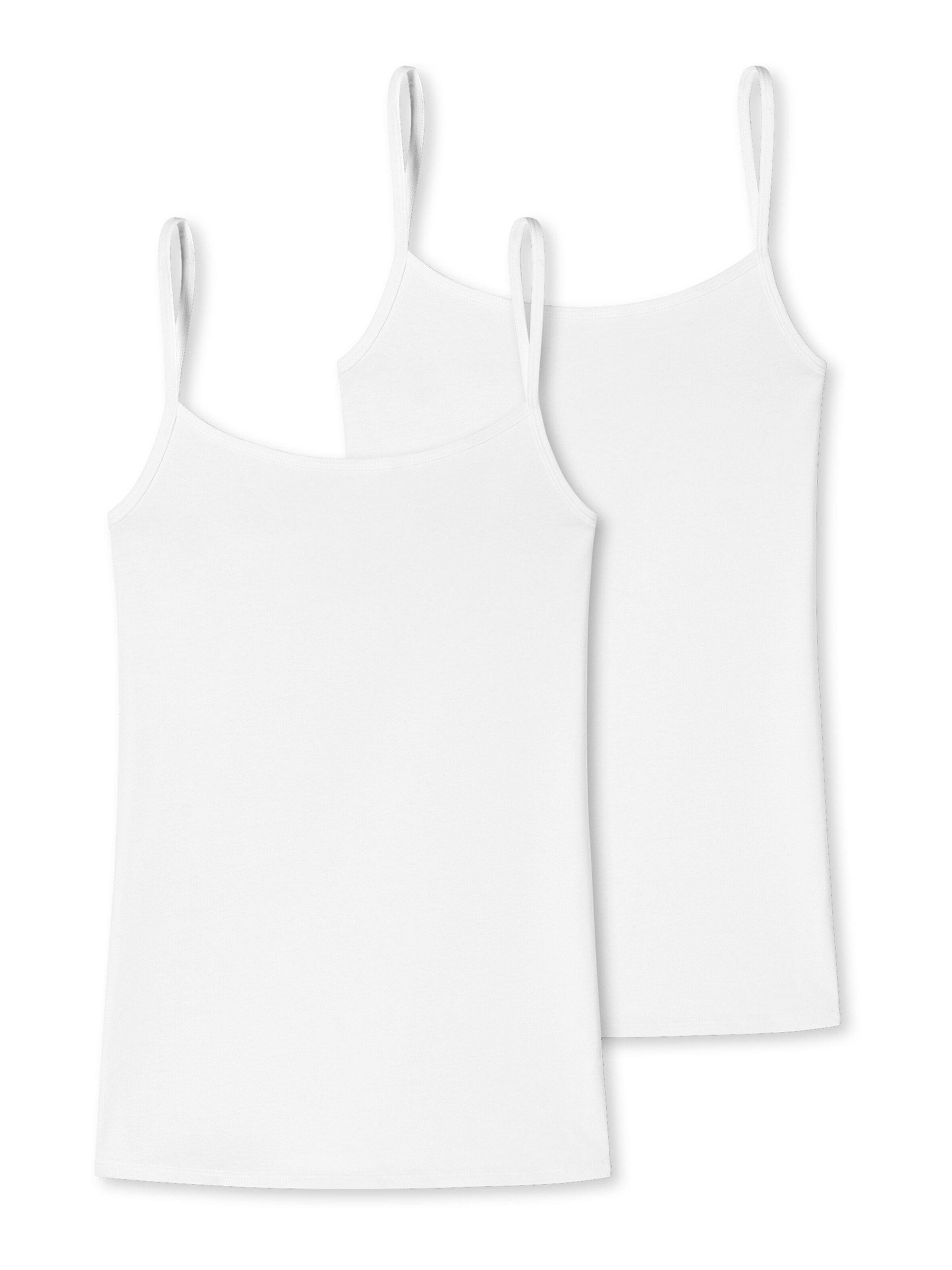 uncover by SCHIESSER Onderhemd ' Uncover ' in Wit: voorkant