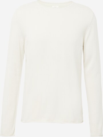 QS Sweater in White: front