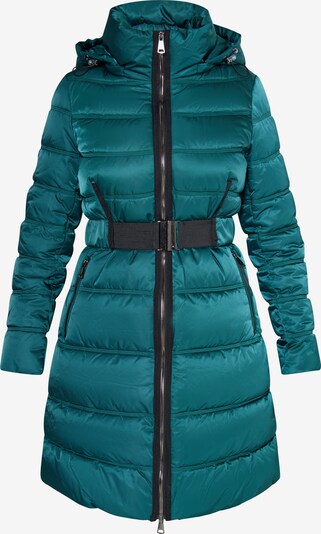 Palton de iarnă 'Caneva' faina pe verde smarald, Vizualizare produs