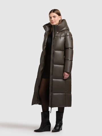 khujo Winter coat 'Destiny' in Brown