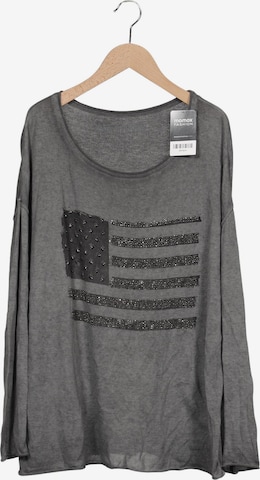 True Religion Pullover L in Grau: Vorderseite