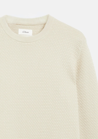 Pull-over s.Oliver en beige : devant