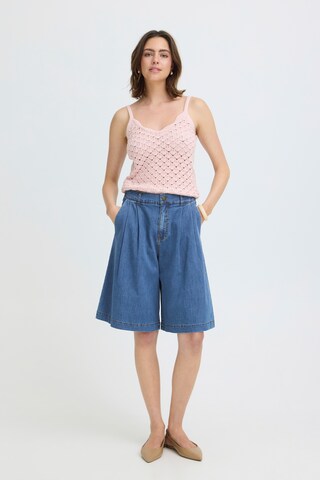 Fransa Wide Leg Jeans 'CHICAGO ' in Blau