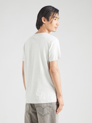 Superdry Shirt 'ESSENTIAL' in Grey: back