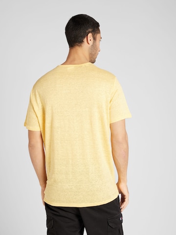SELECTED HOMME T-Shirt 'Bet' in Gelb