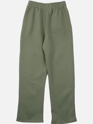 HEFTYKA Loose fit Workout Pants 'OPEN' in Green
