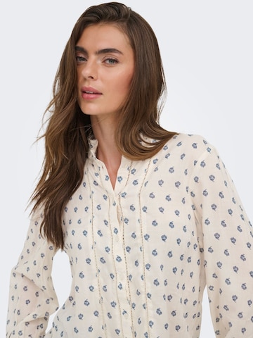 Camicia da donna 'ONLLINETTE' di ONLY in bianco