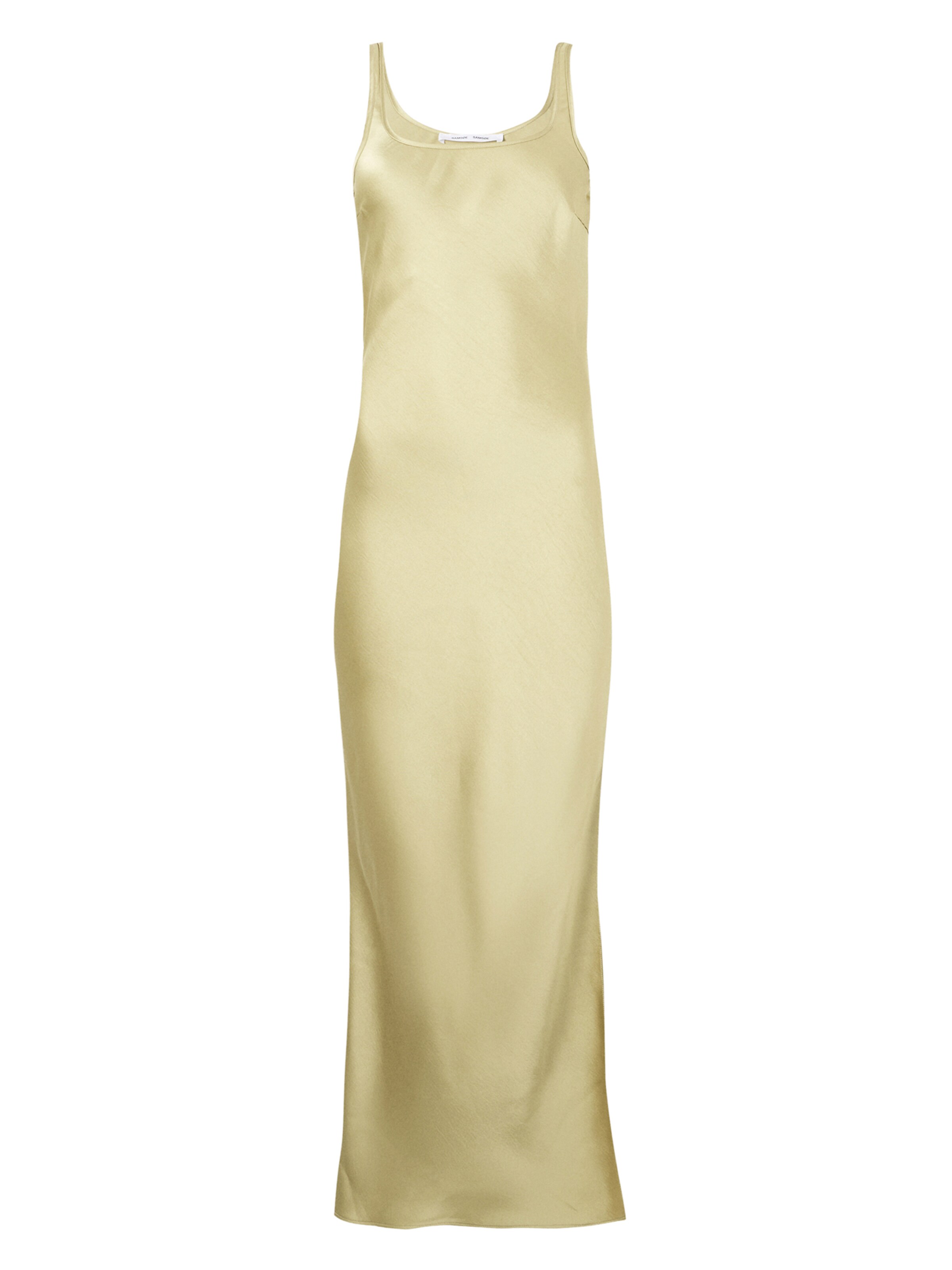 Samsøe Samsøe Avondjurk 'SUNNA' in Groen: voorkant