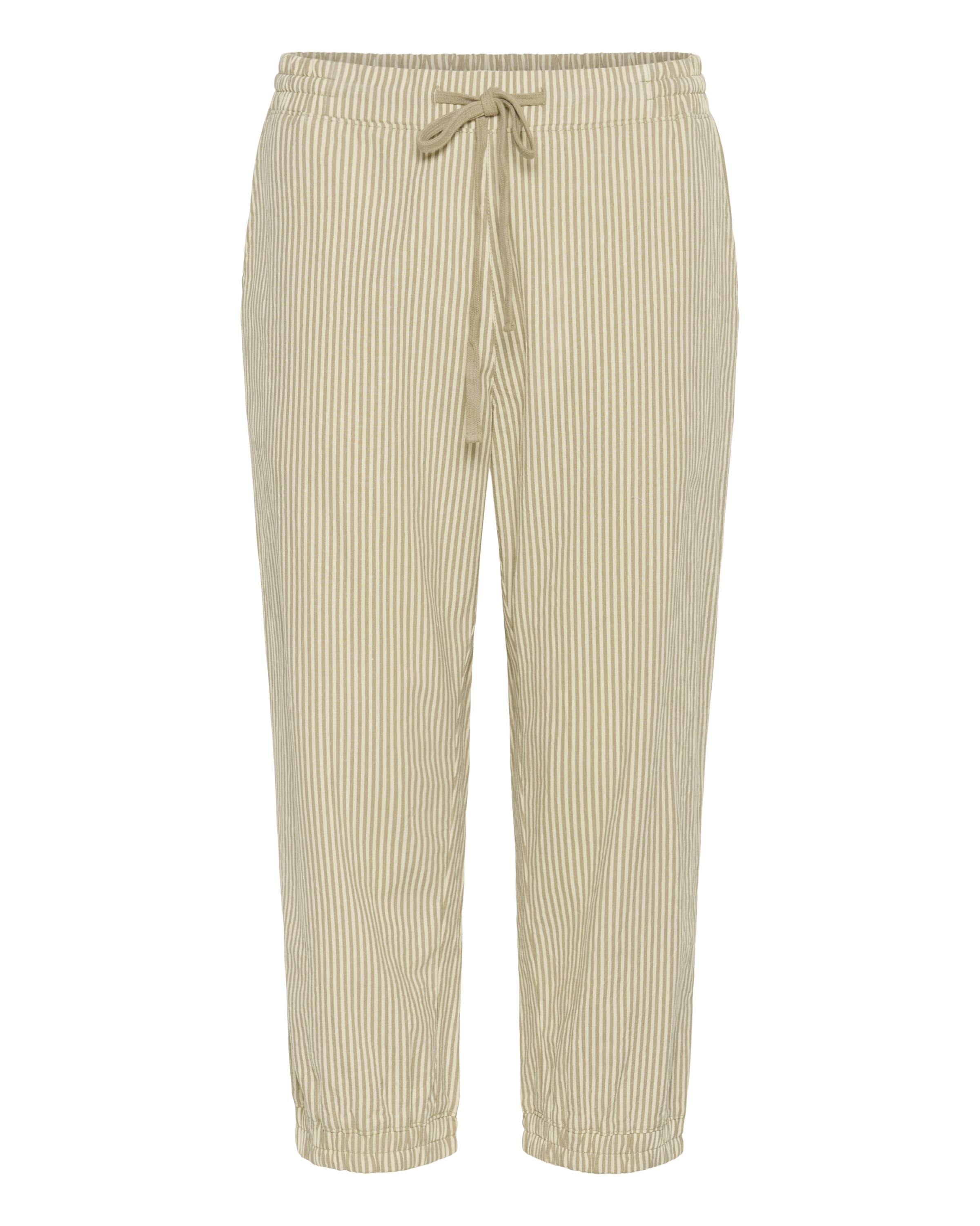 Kaffe Avar lõige Püksid 'KAnaya', värv beež: eest vaates