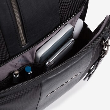 Piquadro Laptoprucksack in Schwarz