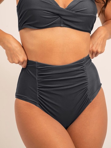 Dona Lisa Bandeau Bikini 'Maillot 2 pièces GLORIA' in Zwart